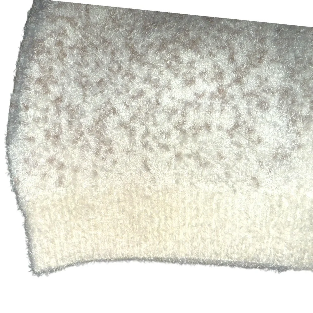 New ▶️ Barefoot Dreams ◀️ Cozy Chic Lite Confetti Beanie Cream Taupe